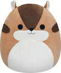 Jazwares Plüsch Squishmallows Melzie das Braune Streifenhörnchen für 3+ Jahre 30.5 cm.