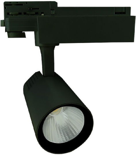 Spot Light Monos LED Alb Cald Spot în Culoare Negru