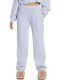 Chloe Kim Pantaloni de Trening Fleece Albastru deschis