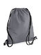 Bagbase BG110 Τσάντα Πλάτης Γυμναστηρίου Graphite Grey / Black