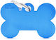 My Family Dog ID Tag Bone Blue Metal XLarge Per...