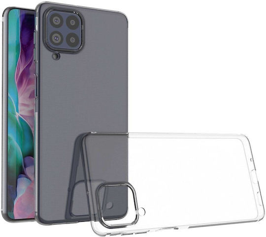 Slim Umschlag Rückseite Silikon 2mm Transparent (Galaxy M53 5G)