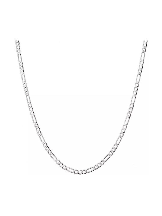 Oxzen Silver Chain Neck Thin Thickness 3.5mm