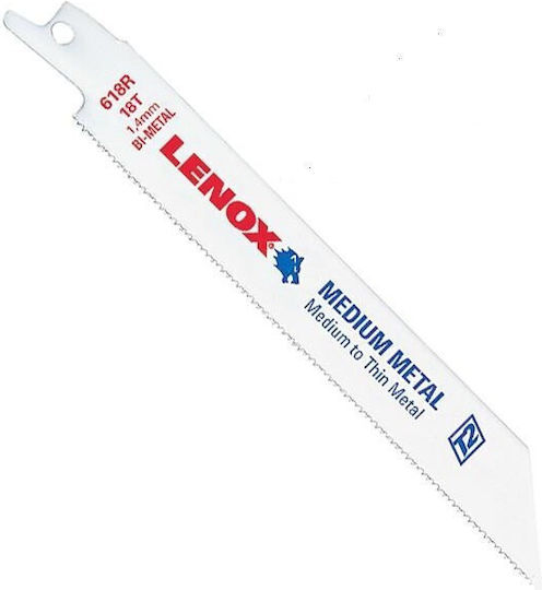 Lenox 21519814R Metal Jig Saw Blade for Metal 203mm