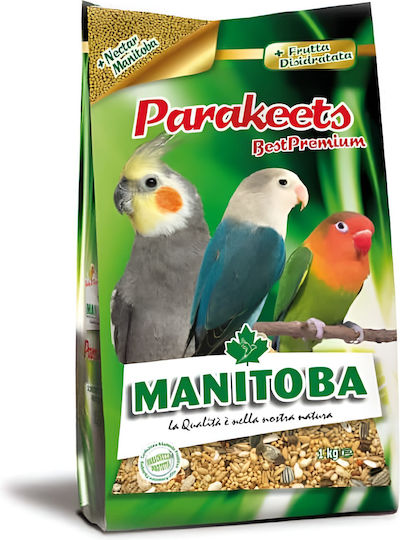 Manitoba Parakeets Best Premium Food for Medium Parrots 1kg