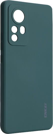 Enkay Back Cover Σιλικόνης Πράσινο (Xiaomi 12 Pro)