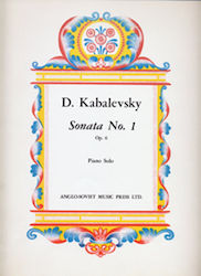 Boosey & Hawkes D. Kabalevsky - Sonata No. 1 Op. 6 / Εκδόσεις Sheet Music for Piano