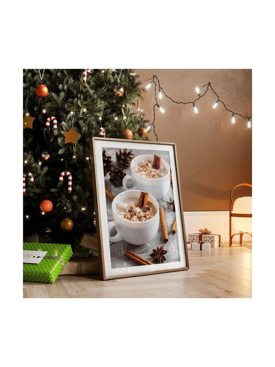 Walls Marshmallow Cinnamon Tea Frame Wooden 40x50cm