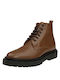 Fentini Men's Leather Boots Tabac Brown