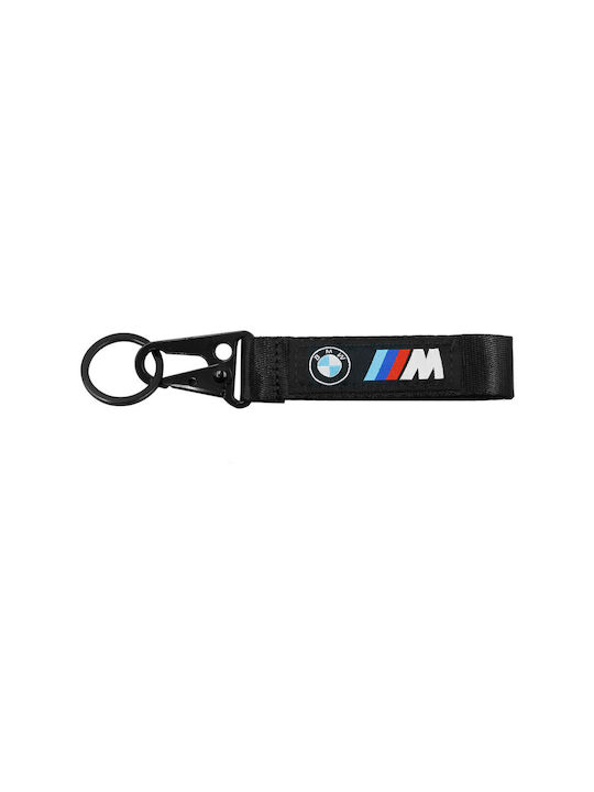 Keychain HW-0135 Fabric BMW Black