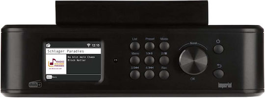 Imperial AV Dabman i460 Настолен Радиоприемник на Батерии DAB с Bluetooth и USB Черен
