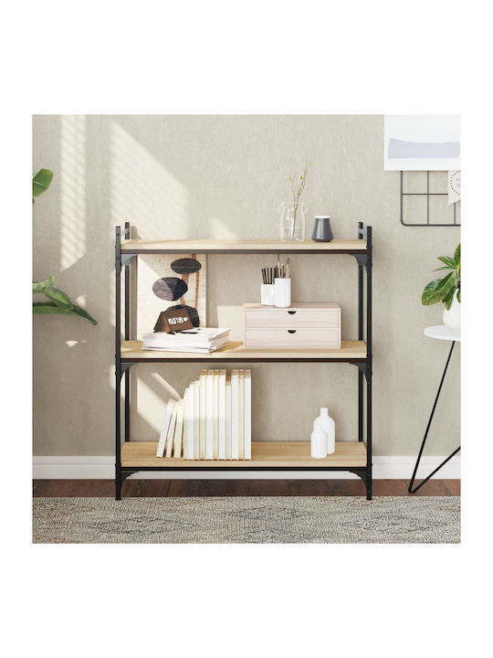 Bookcase Coffee 80x30x86cm