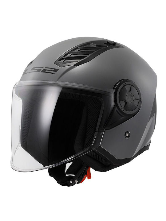 LS2 OF616 Airflow Ii Jet Helmet ECE 22.06 1100gr Nardo Grey