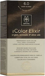 Apivita My Color Elixir Set Hair Dye no Ammonia 6.0 Dark blonde 125ml