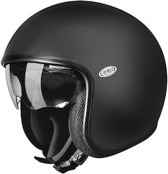 Premier Vintage U9 Jet with Sun Visor ECE 22.06 Black Matt