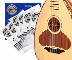 Adamas Nuova Coated Set of Lute Strings Phospho...