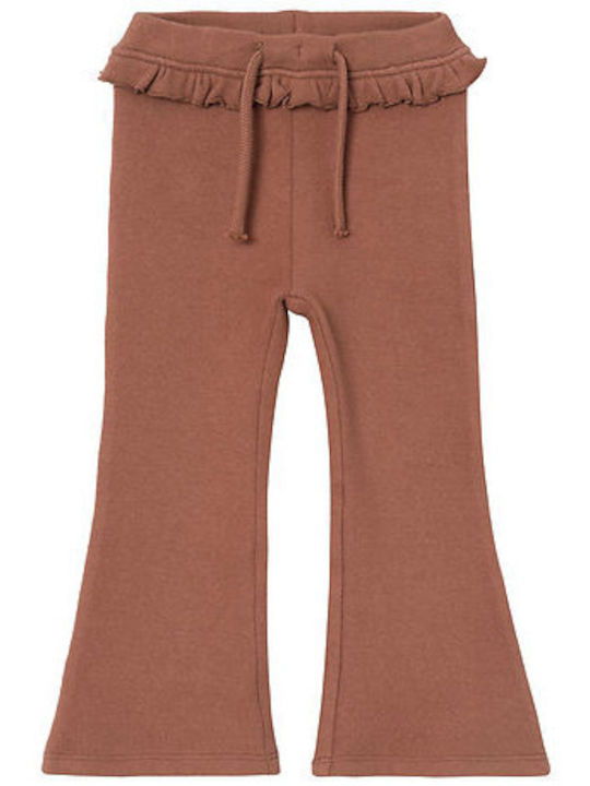 Lil' Atelier Kids Trousers Carob Brown