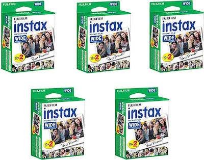 Fujifilm Color Instax Wide Instant Film (100 Exposures)