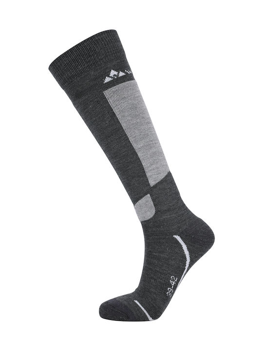 Whistler Ski & Snowboard Socks Gray 1 Pair