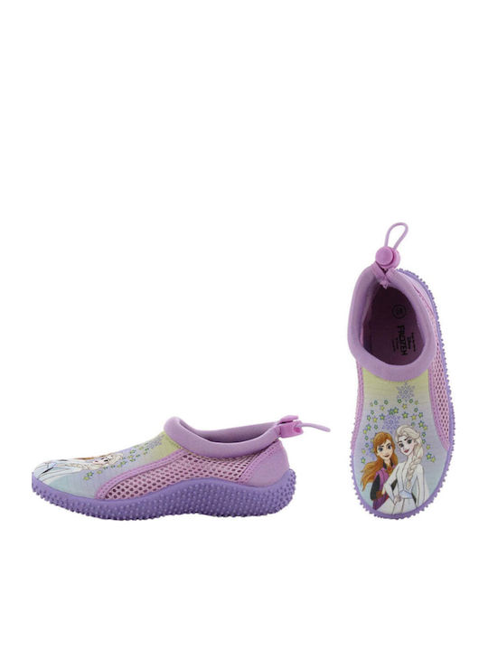 Frozen Kinder Badeschuhe Flieder