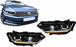 Carner Μπροστινά Φανάρια Led για Hyundai Matrix Toyota Matrix Volkswagen Passat 2014-2019 2τμχ Carner Μπροστινά Φανάρια Led για Hyundai Matrix Toyota Matrix Volkswagen Passat 2014-2019 2τμχ