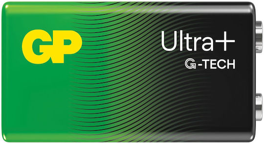 GP Batteries Ultra Plus Αλκαλική Μπαταρία 9V 1τμχ