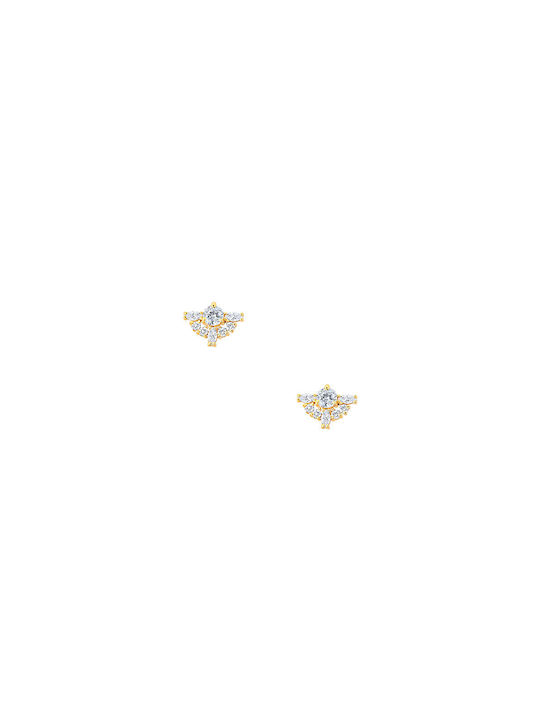 Iris Jewerly Starry Night Earrings made of Platinum with Stones