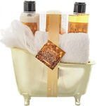 Primo Bagno Mystic Spa Skin Care Set for Cleaning Body Cleaning with Bath Salts , Bubble Bath , Facial Lotion & Towel