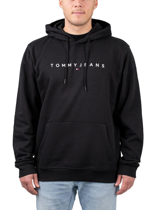 Tommy Hilfiger Herren Sweatshirt mit Kapuze Black