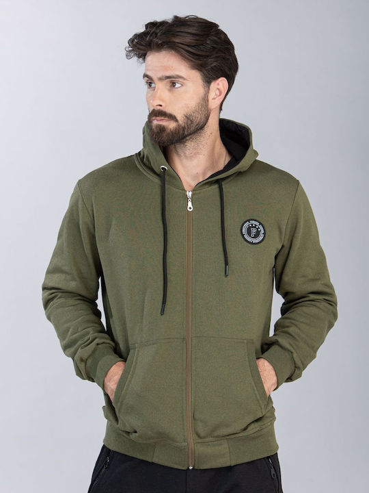 Restart Sweatshirt mit Kapuze Haki