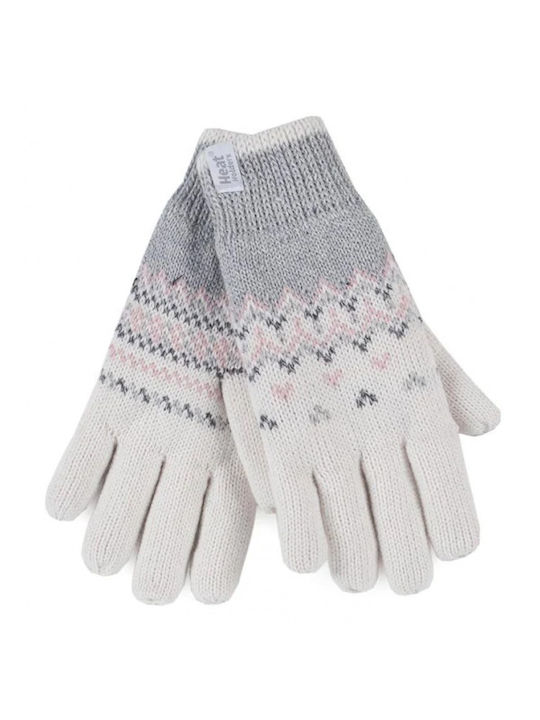 Heat Holders Weiß Handschuhe