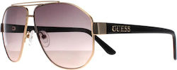 Guess Γυαλιά Ηλίου Χρυσά με Μεταλλικό Σκελετό Guess Γυαλιά Ηλίου Χρυσά με Μεταλλικό Σκελετό