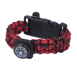 Moses Survival Bracelet Red