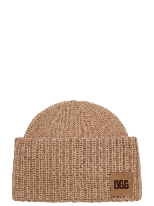 Ugg Australia Beanie Männer Beanie Gestrickt in Beige Farbe