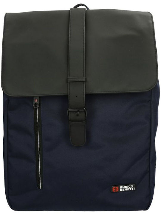 Enrico Benetti Backpack Αδιάβροχο Μπλε