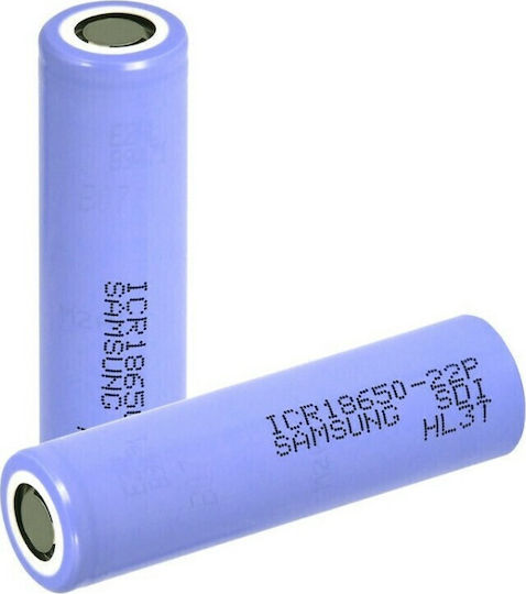 Samsung ICR18650 Wiederaufladbare Batterien 18650 Li-Ion 2200mAh 3.6V 2Stück