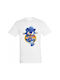 Kinder-T-Shirt Weiß Sonic