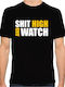 Shit High Watch Хесе Псила Агнатеве T-shirt Черна Памучна