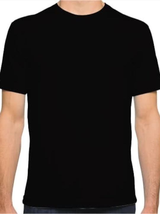 T-shirt Schwarz Baumwolle