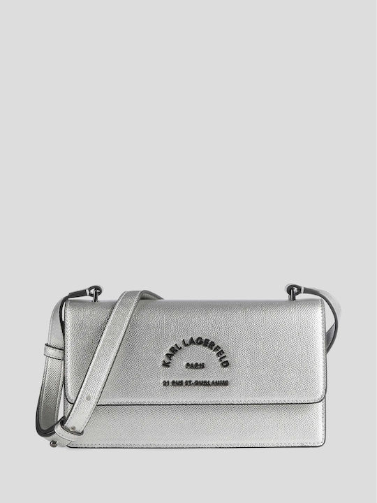 Karl Lagerfeld Rsg Women's Bag Shoulder Silver