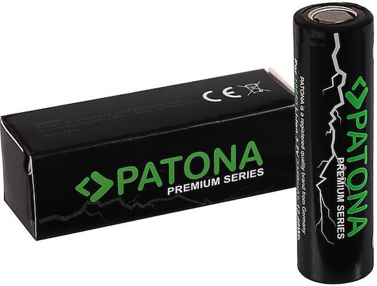 Patona Επαναφορτιζόμενη Μπαταρία 18650 Li-ion 3350mAh 3.7V 1τμχ