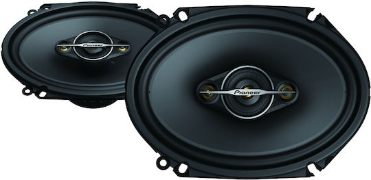 Pioneer Set Auto-Lautsprecher TSA6881F 6x8" mit 80W RMS (4 Weg)