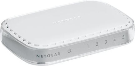 NetGear GS605 v4 Unmanaged L2 Switch with 5 Gigabit (1Gbps) Ethernet Ports
