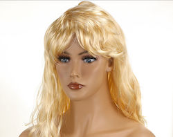 Carnival Wig Curly Gold