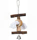 Trixie Wooden Parrot Cage Game Rope