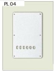 Jacky Jackson PL-04 Back Plate Λευκό