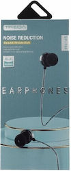 Treqa In-ear Handsfree Headphones with Connector 3.5mm Gold Treqa In-ear Handsfree Headphones with Connector 3.5mm Gold