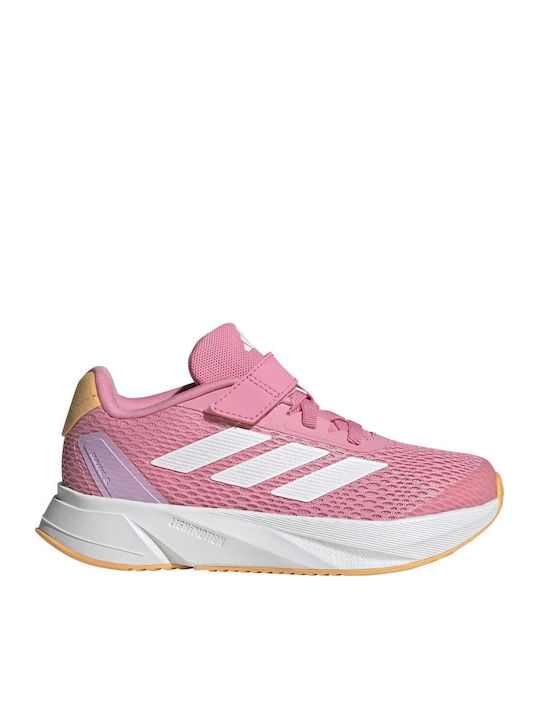 Duramo Duramo Sl Kids Sports Shoes Running with Hoop & Loop Closure Bliss Pink / Cloud White / Hazy Orange