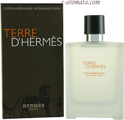 Hermes Terre D'Hermes After Shave Lotion 100ml Hermes Terre D'Hermes After Shave Lotion 100ml
