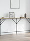 Wooden Console Table Oaks L180xW23xH75cm